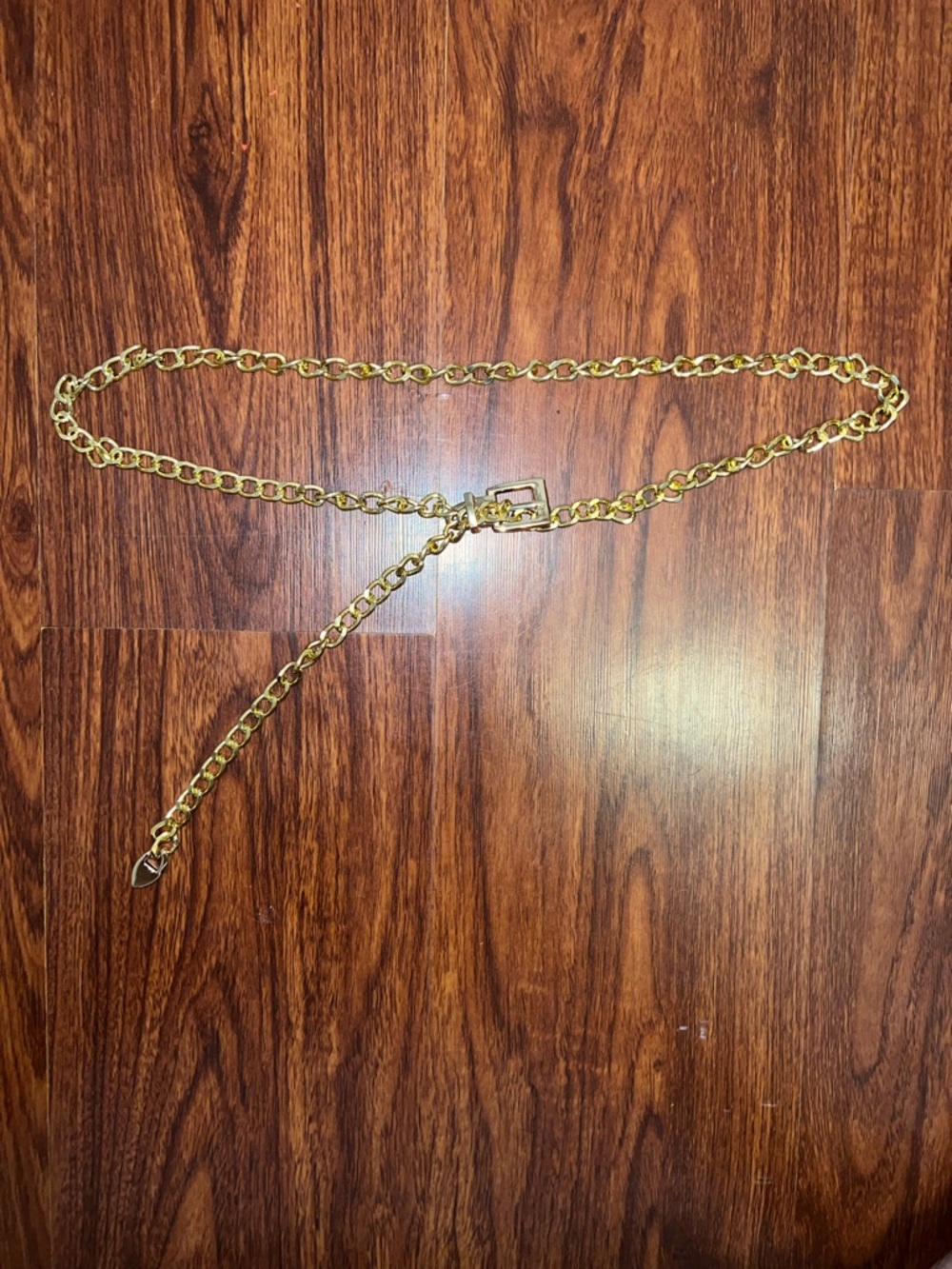 Gold Chain Link Waist Belt - Women's Accessory